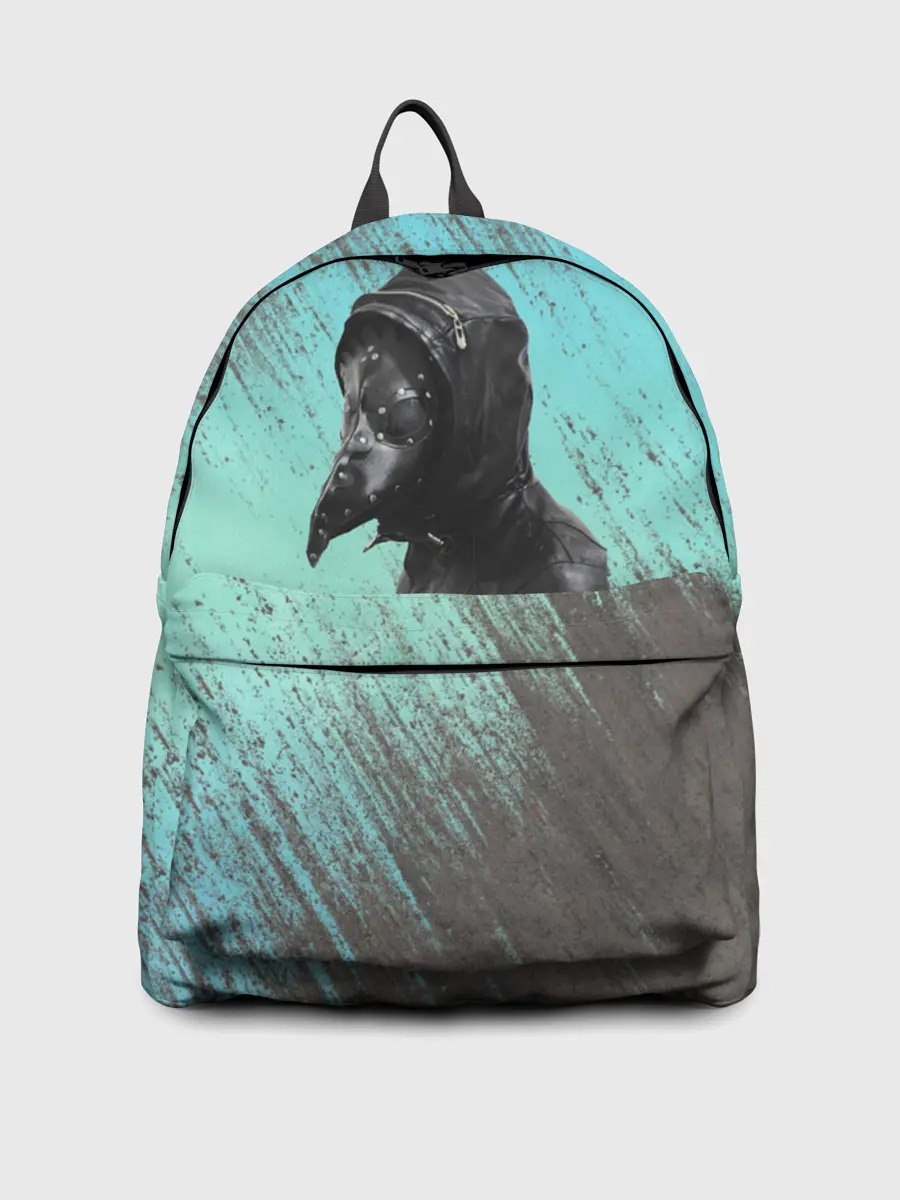 Рюкзак джинсовый / Чумной доктор