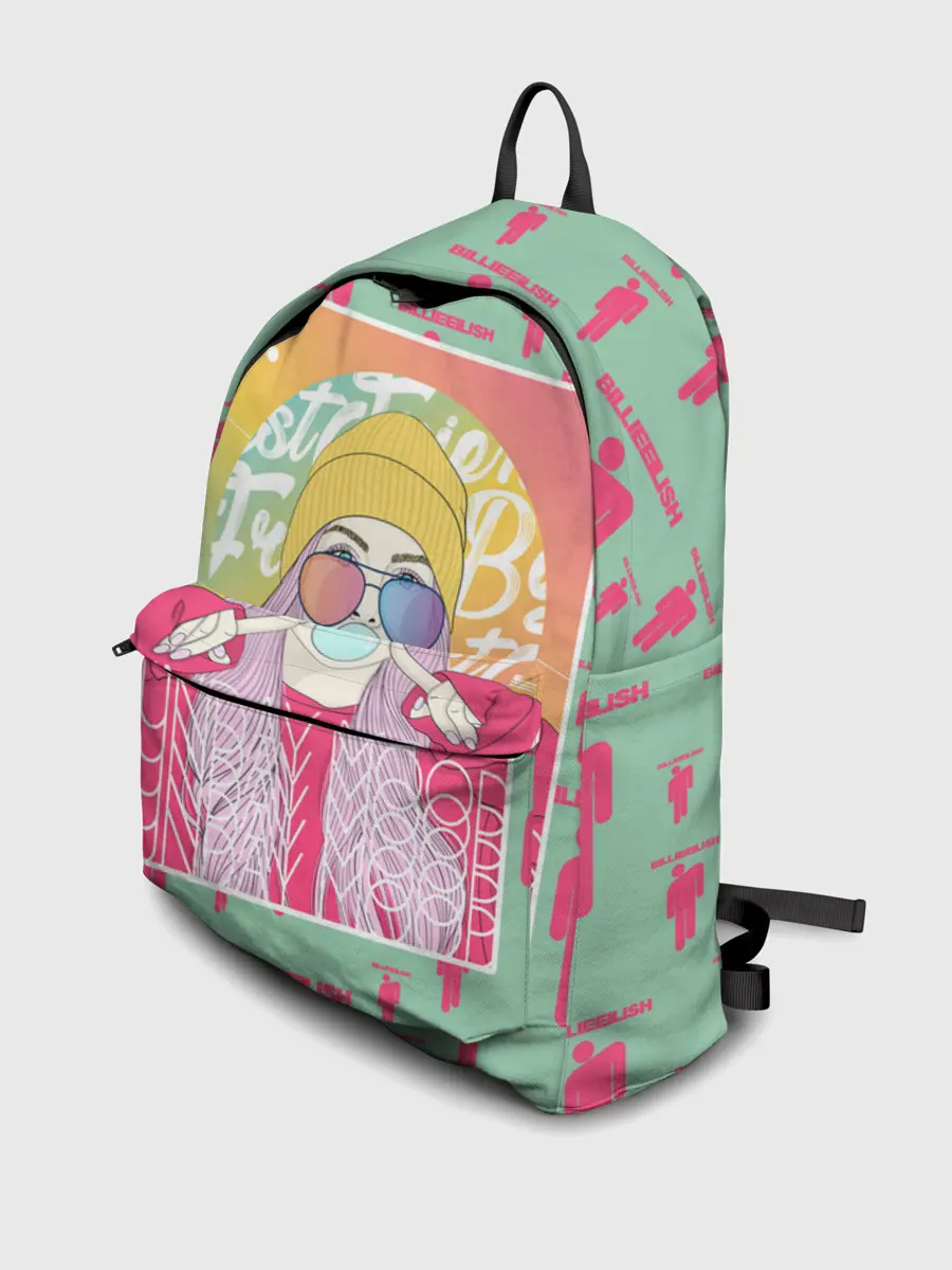 Рюкзак джинсовый / Billie Eilish