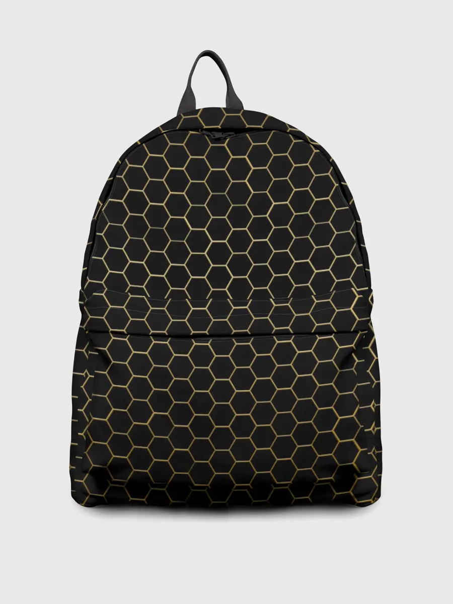 Рюкзак джинсовый / ЗОЛОТЫЕ СОТЫ | GOLDEN HONEYCOMBS