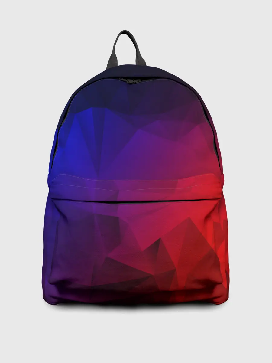 Рюкзак джинсовый / НЕОНОВАЯ ГЕОМЕТРИЯ