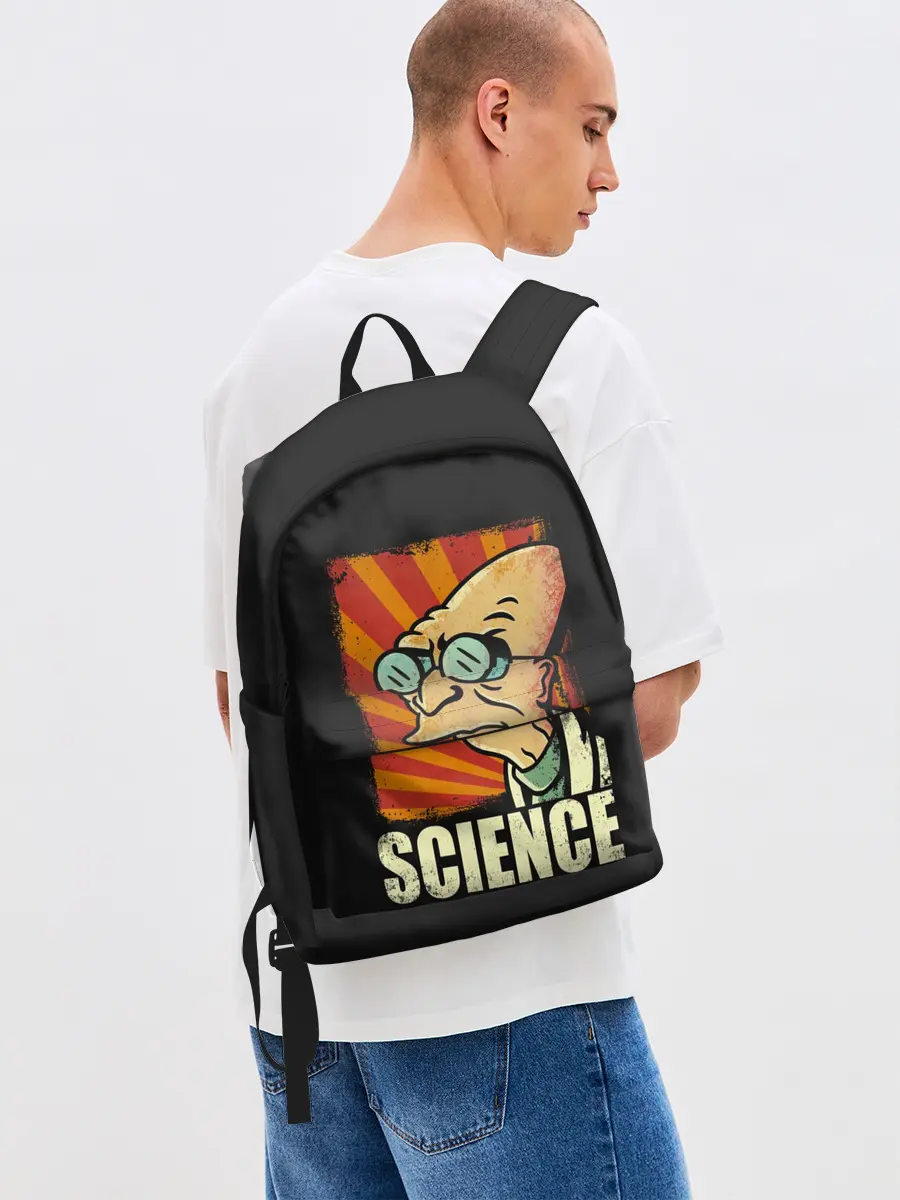 Рюкзак джинсовый / Futurama. Science