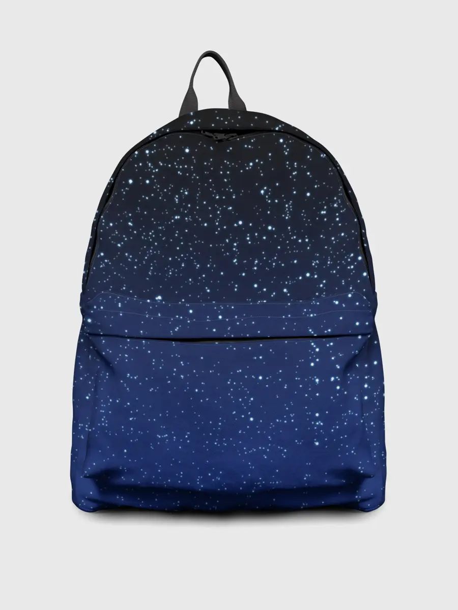 Рюкзак джинсовый / НОЧНОЕ НЕБО