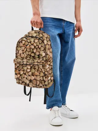 Рюкзак джинсовый / Гречка Греча