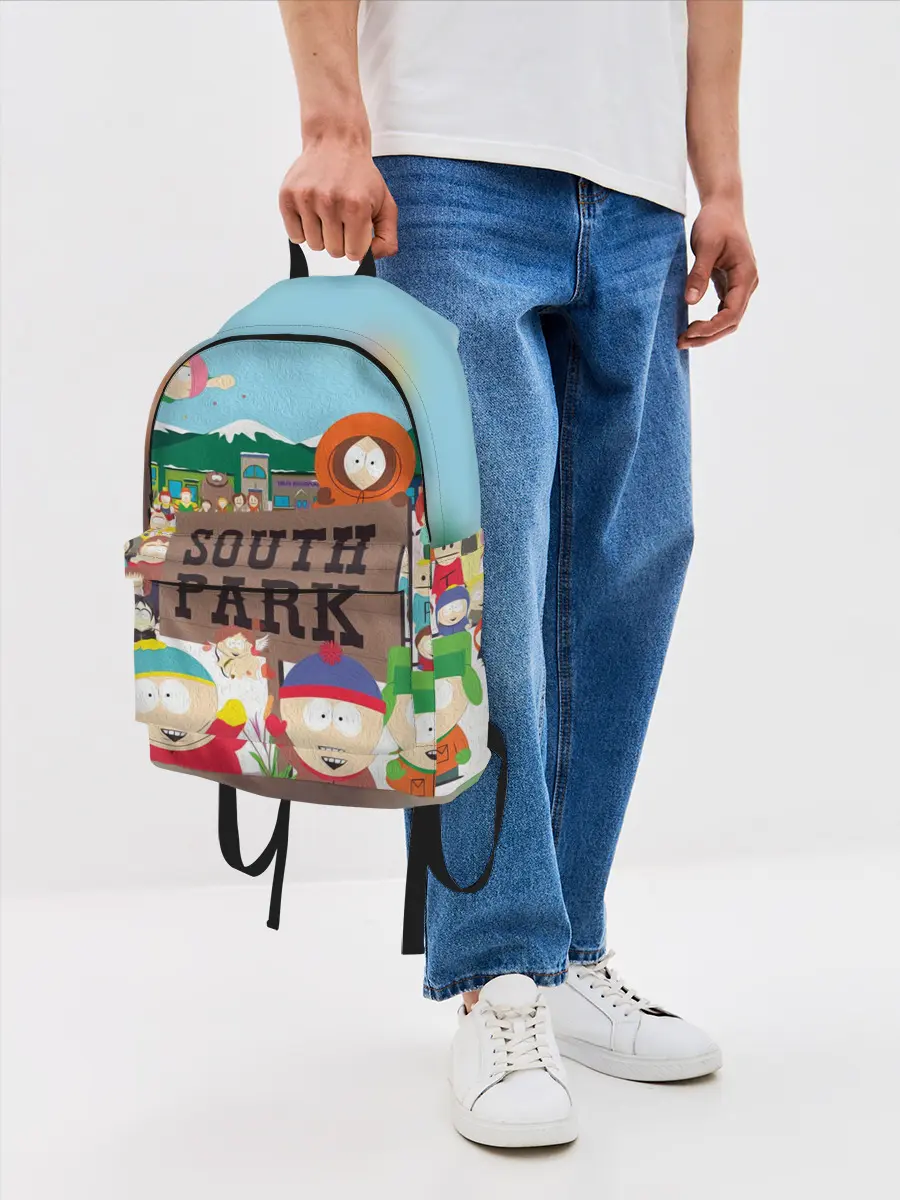 Рюкзак джинсовый / ЮЖНЫЙ ПАРК