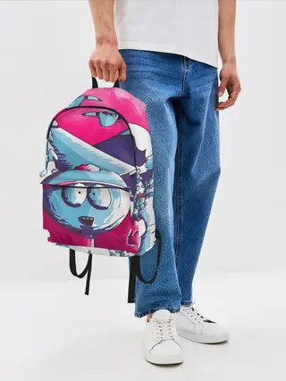 Рюкзак джинсовый / CARTMAN