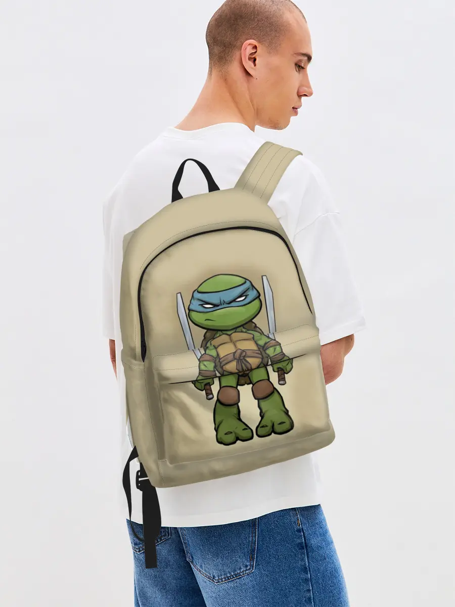 Рюкзак джинсовый / ЧЕРЕПАШКИ - НИНДЗЯ