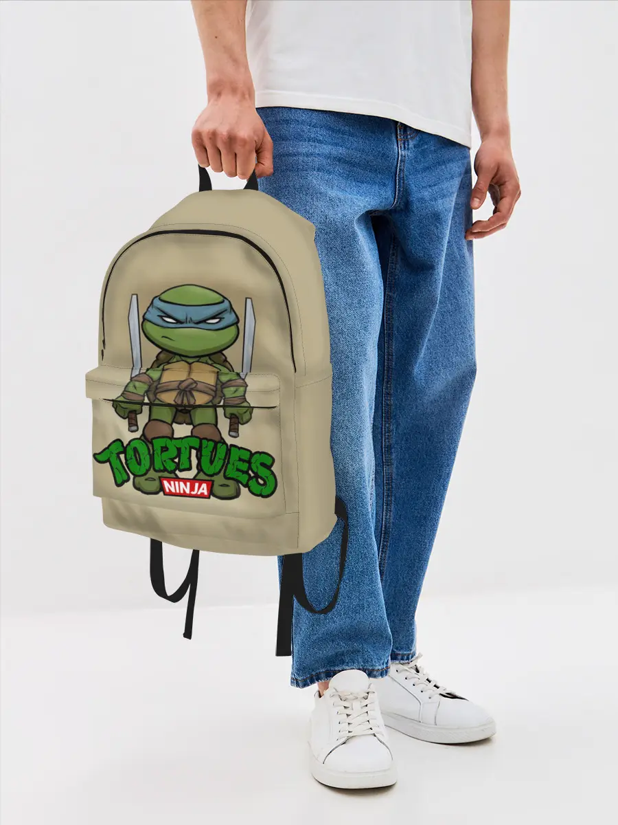 Рюкзак джинсовый / ЧЕРЕПАШКИ - НИНДЗЯ