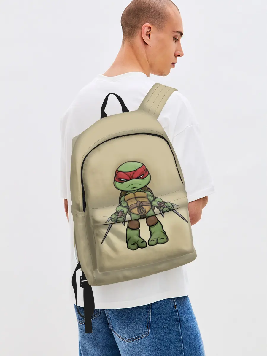 Рюкзак джинсовый / ЧЕРЕПАШКИ - НИНДЗЯ