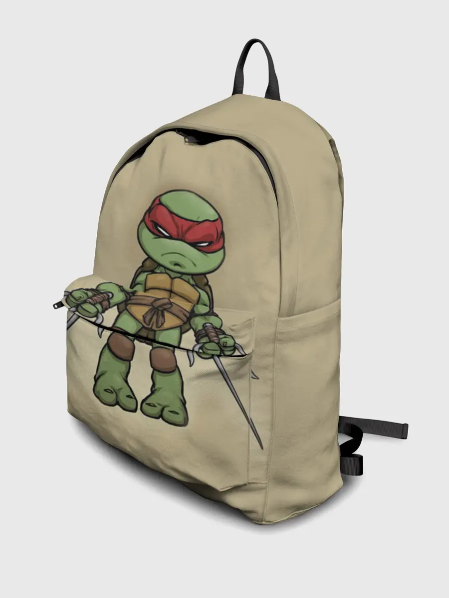 Рюкзак джинсовый / ЧЕРЕПАШКИ - НИНДЗЯ