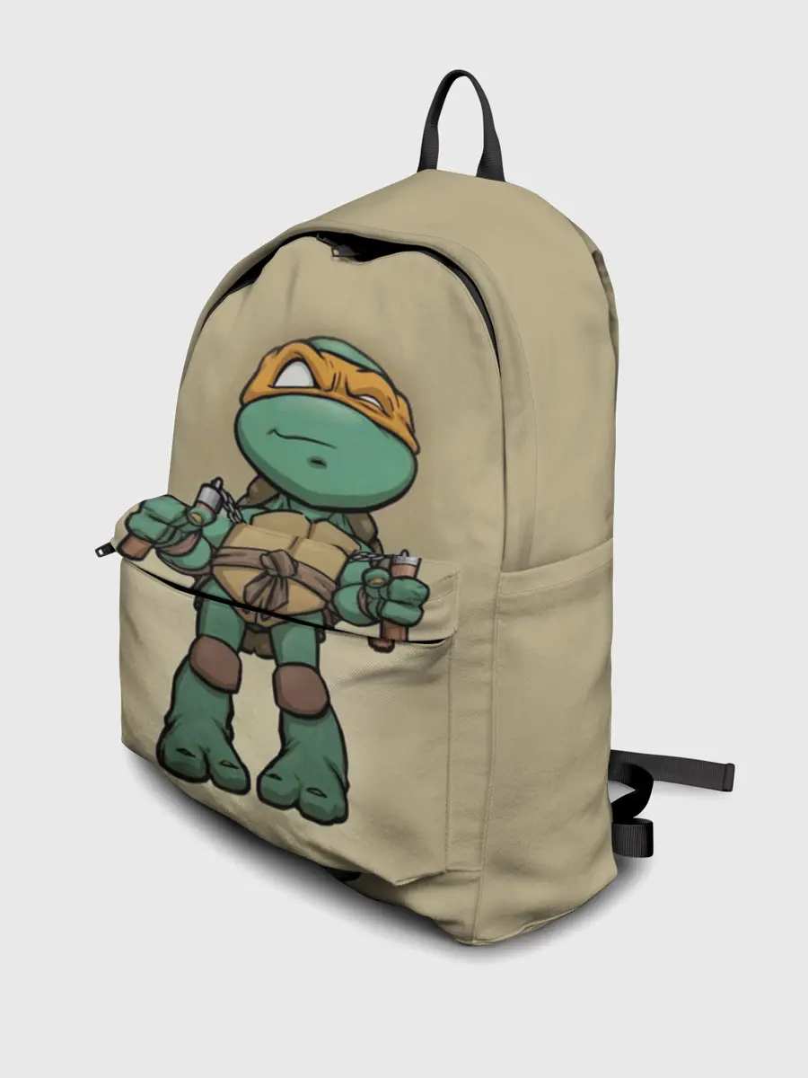 Рюкзак джинсовый / ЧЕРЕПАШКИ - НИНДЗЯ