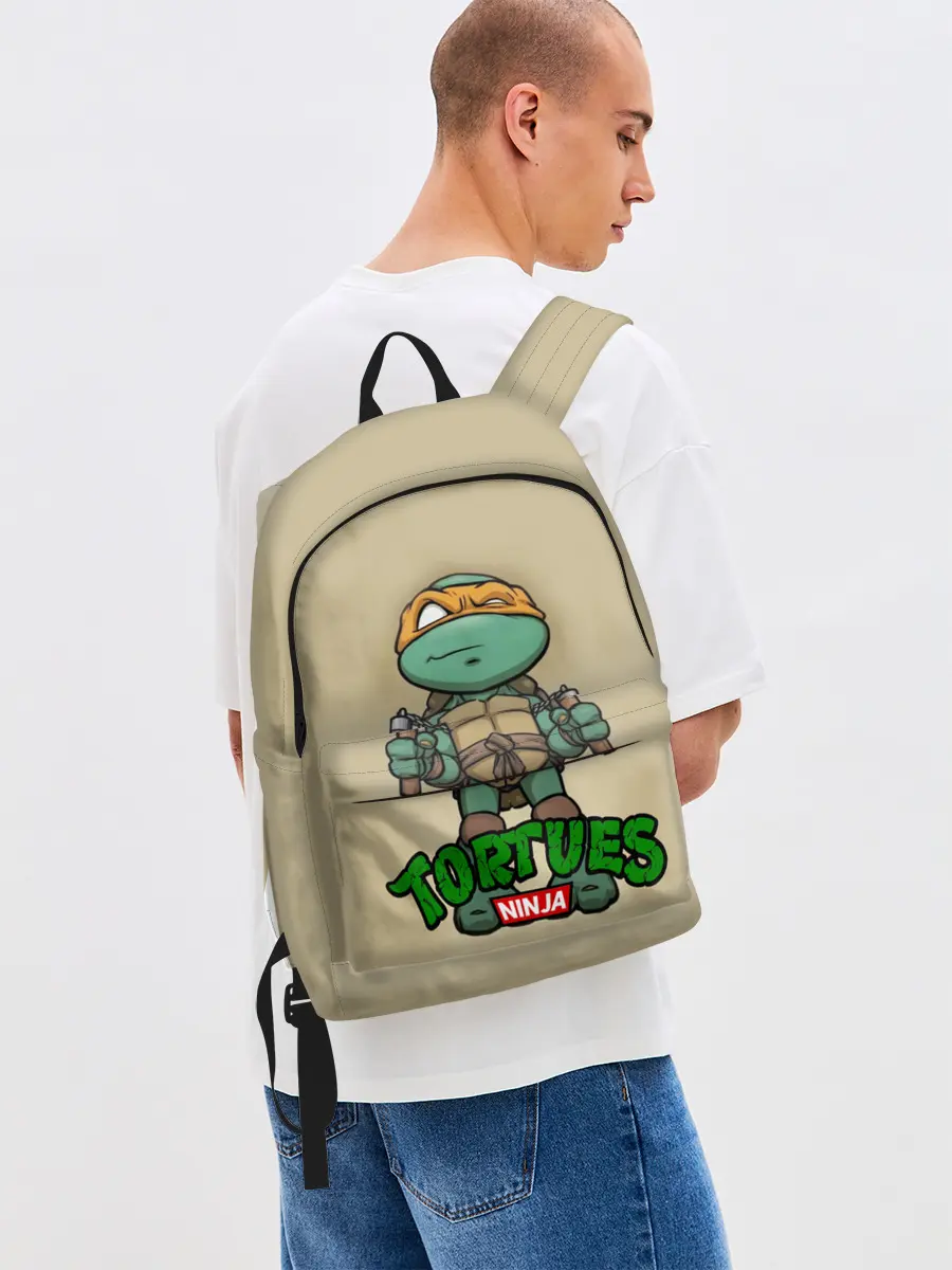 Рюкзак джинсовый / ЧЕРЕПАШКИ - НИНДЗЯ