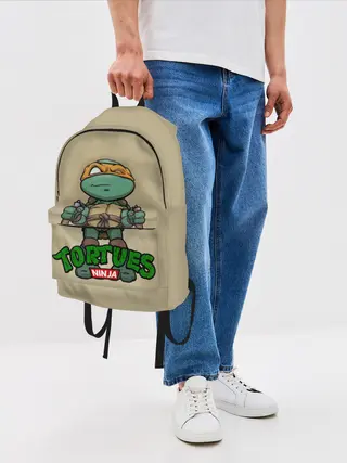 Рюкзак джинсовый / ЧЕРЕПАШКИ - НИНДЗЯ