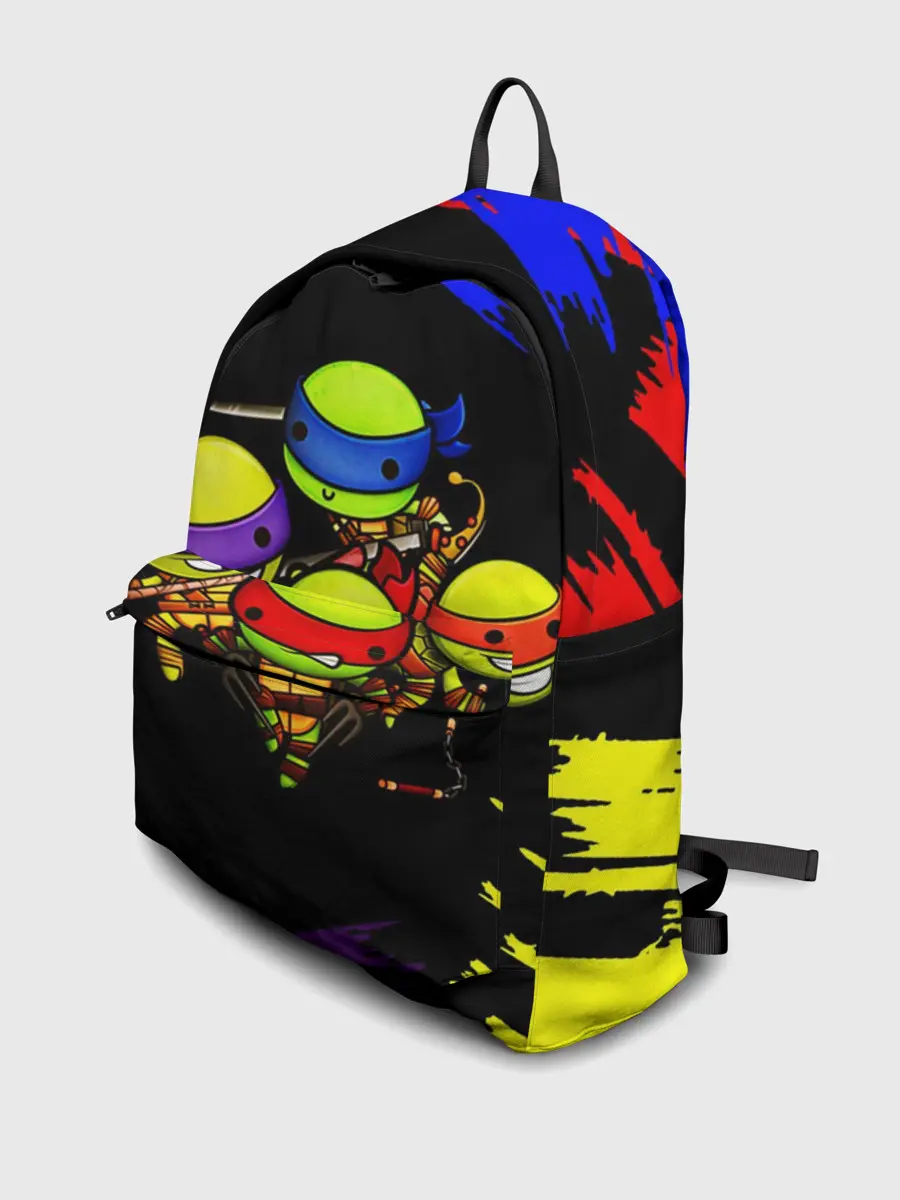 Рюкзак джинсовый / Ниндзя Супер Черепашки