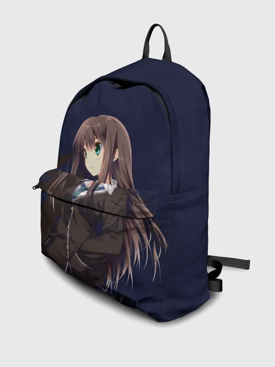 Рюкзак джинсовый / Школьная Тян