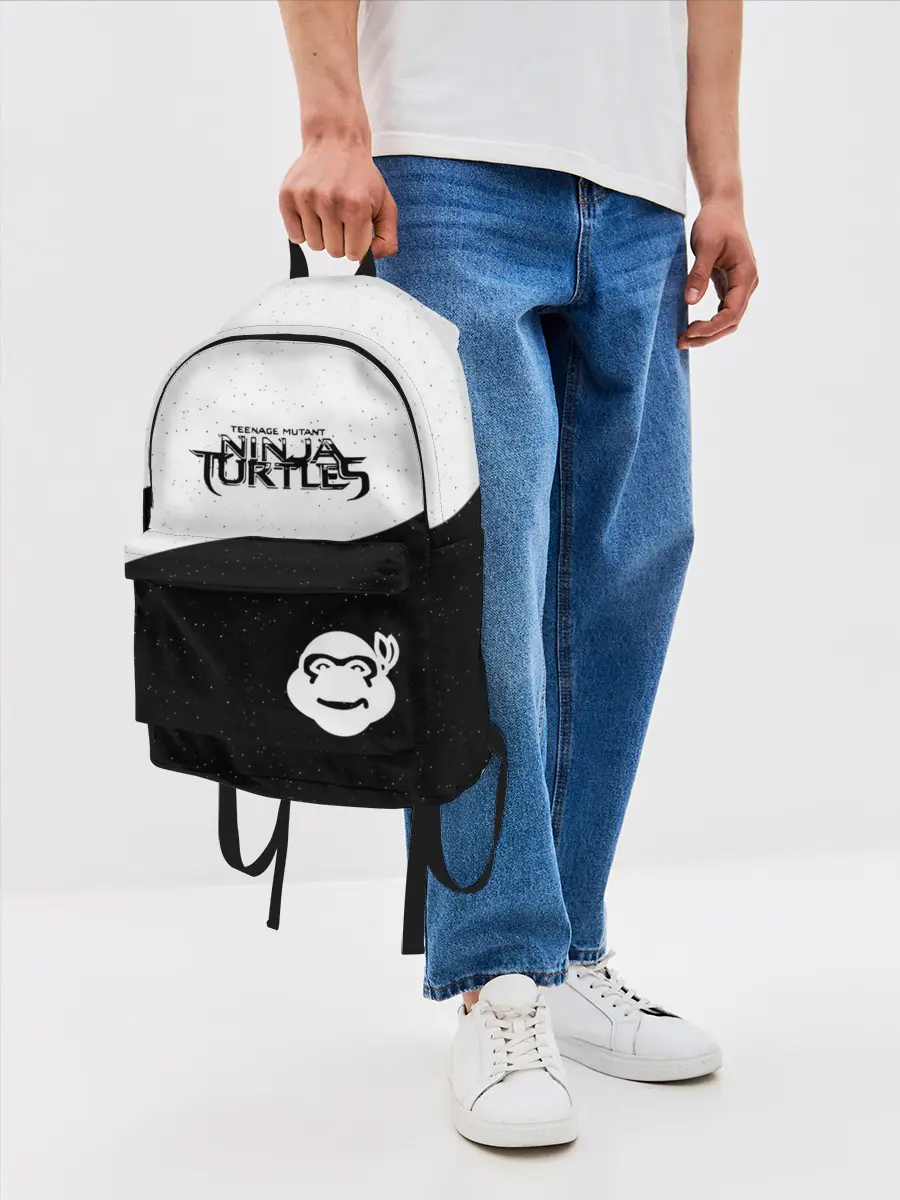 Рюкзак джинсовый / Черепашки Ниндзя