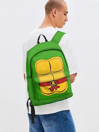 Рюкзак джинсовый / Черепашки-ниндзя