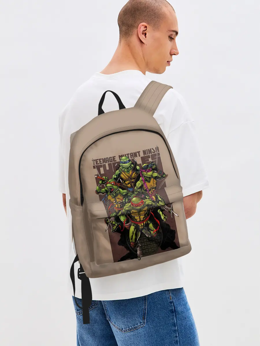 Рюкзак джинсовый / Черепашки-ниндзя