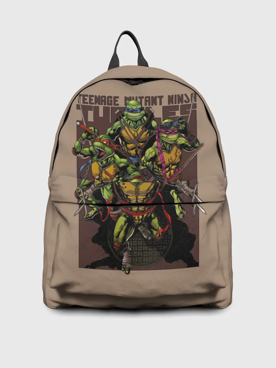 Рюкзак джинсовый / Черепашки-ниндзя