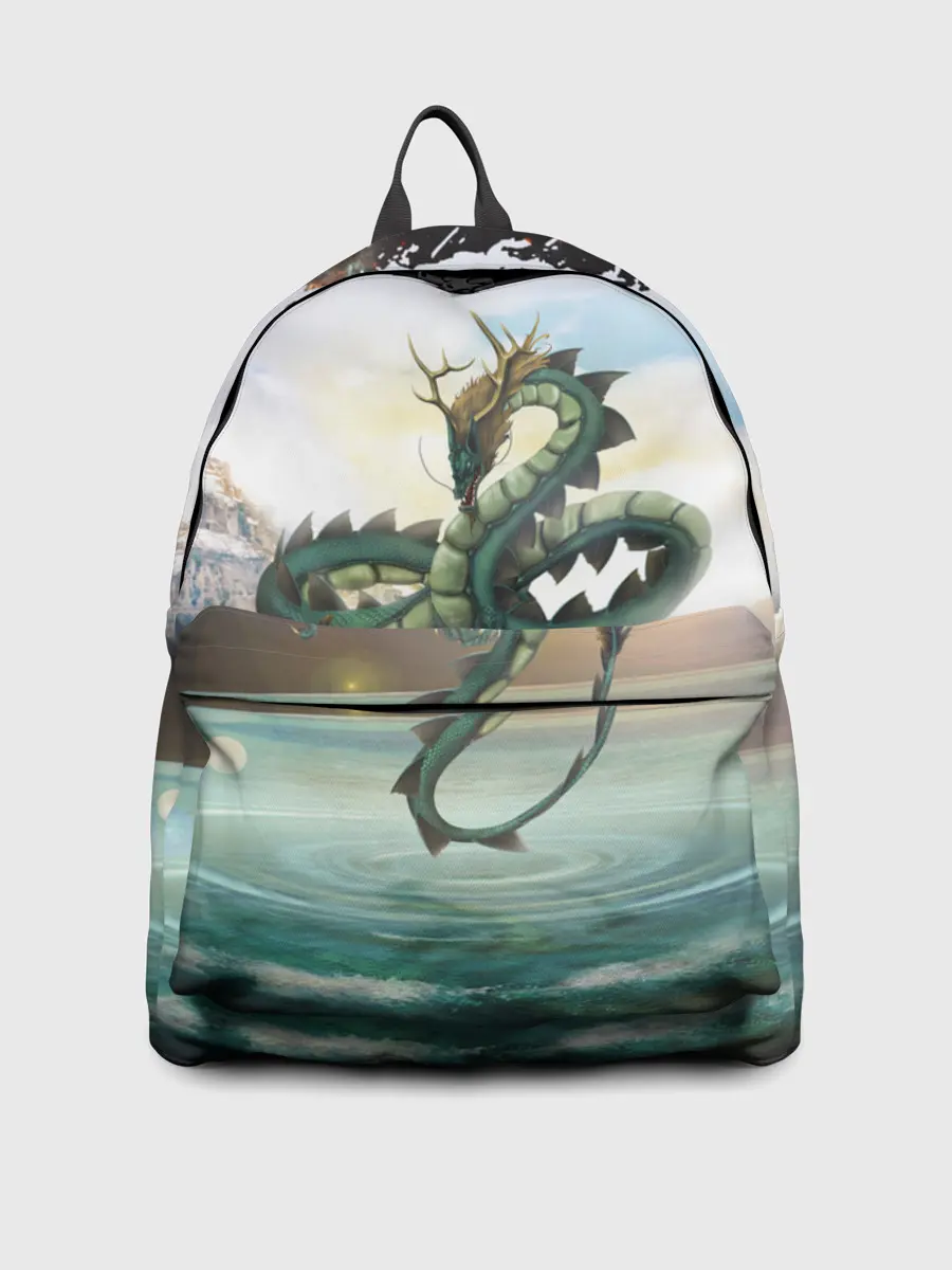 Рюкзак джинсовый / Дракон | Dragon