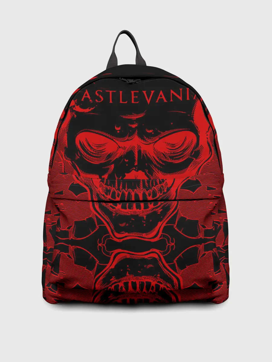 Рюкзак джинсовый / Castlevania red