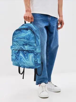 Рюкзак джинсовый / Водоворот