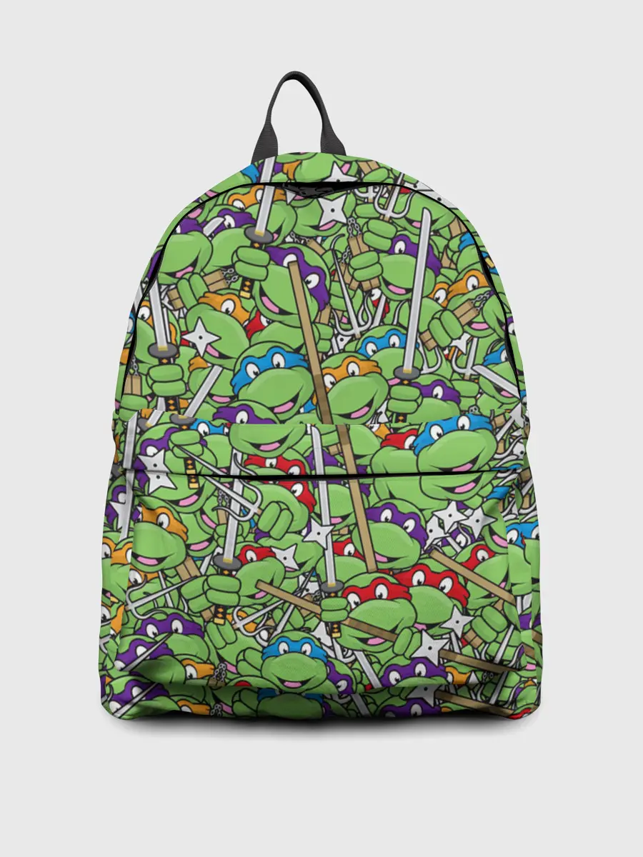 Рюкзак джинсовый / Черепашки ниндзя