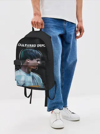 Рюкзак джинсовый / Тёма Кулик