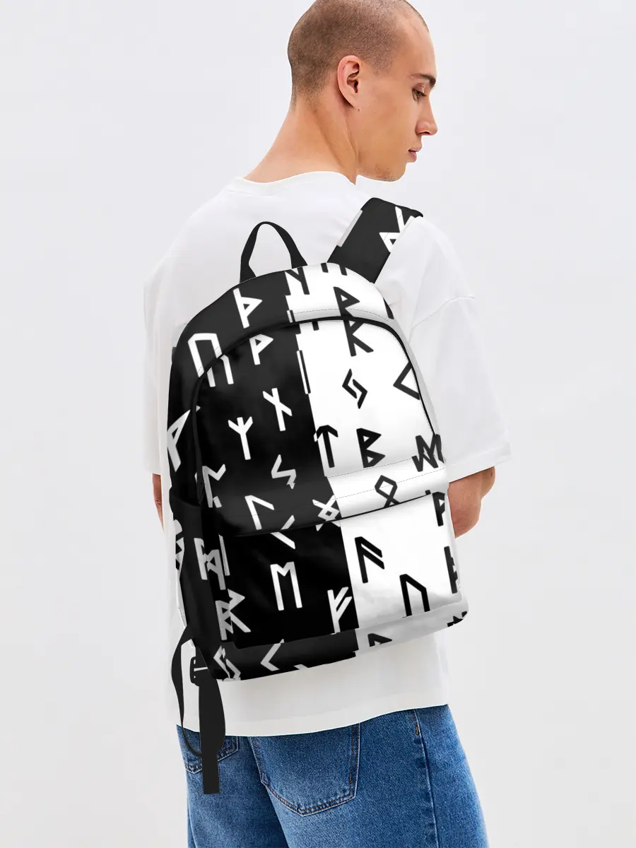 Рюкзак джинсовый / РУНЫ