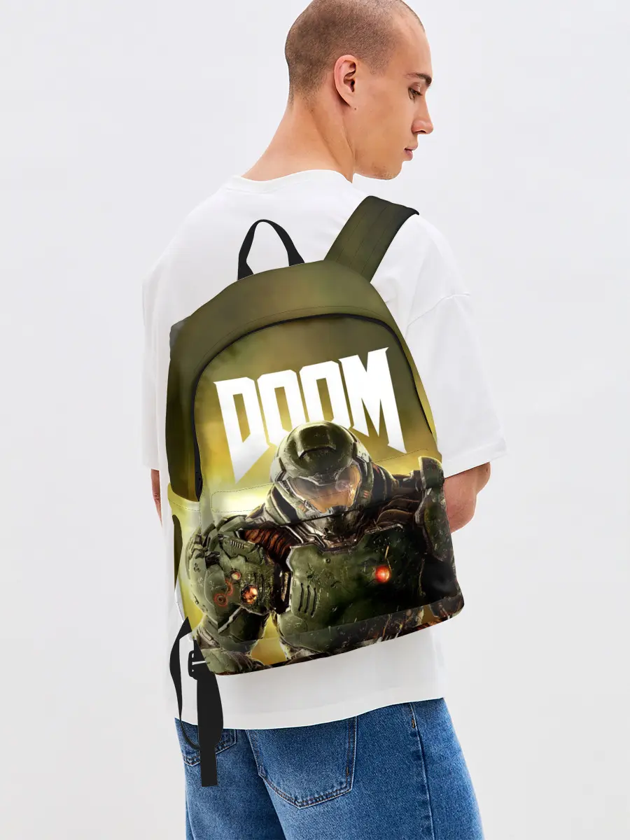Рюкзак джинсовый / DOOM