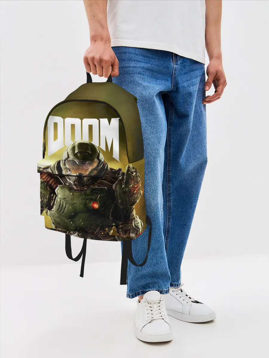 Рюкзак джинсовый / DOOM
