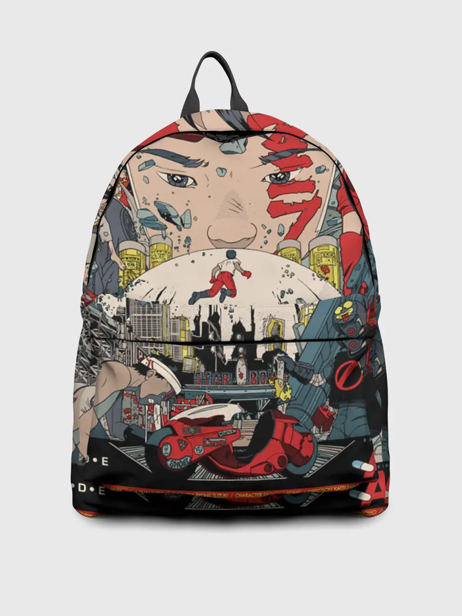 Рюкзак джинсовый / Аkira 1988 poster