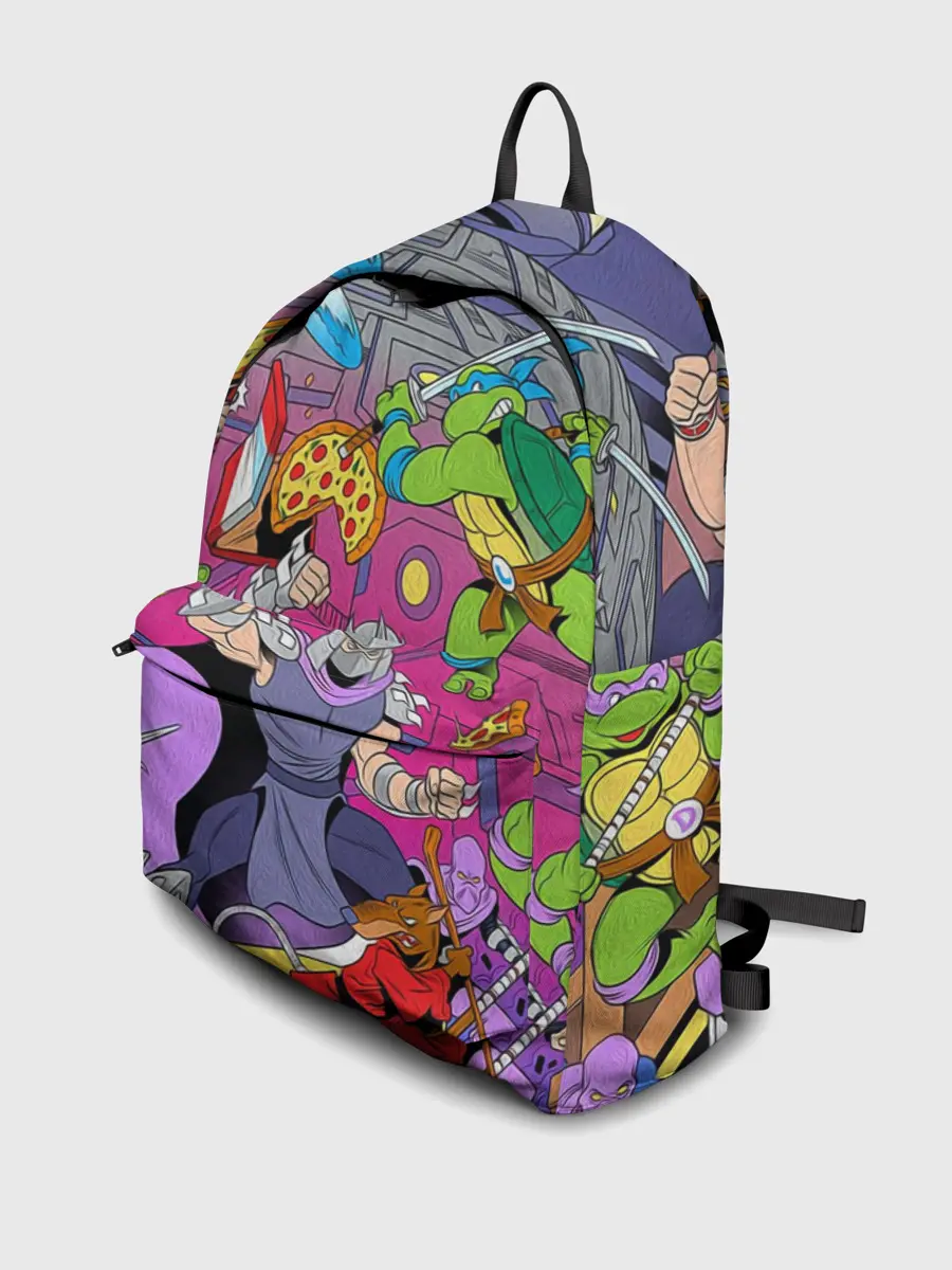 Рюкзак джинсовый / ЧЕРЕПАШКИ