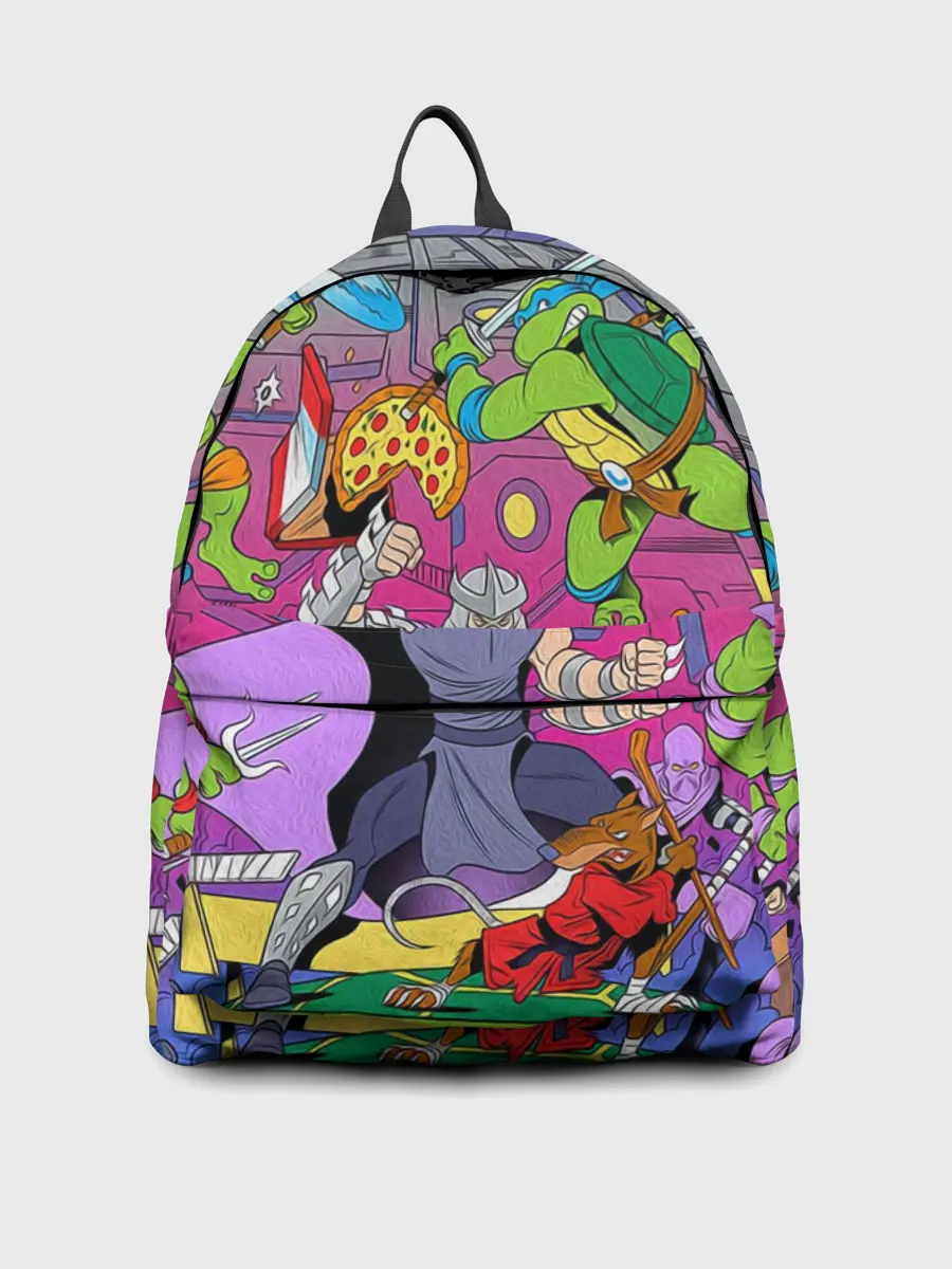 Рюкзак джинсовый / ЧЕРЕПАШКИ