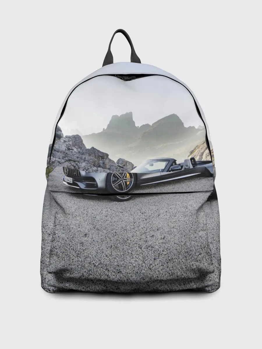 Рюкзак джинсовый / Mercedes V8 Biturbo