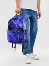 Рюкзак джинсовый / МОЛНИЯ BLUE