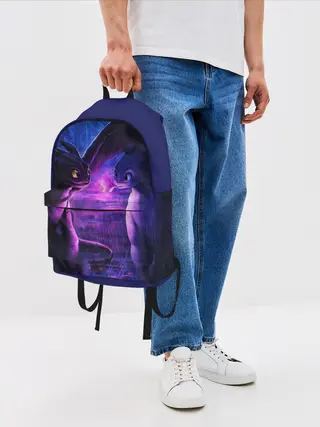 Рюкзак джинсовый / КАК ПРИРУЧИТЬ ДРАКОНА