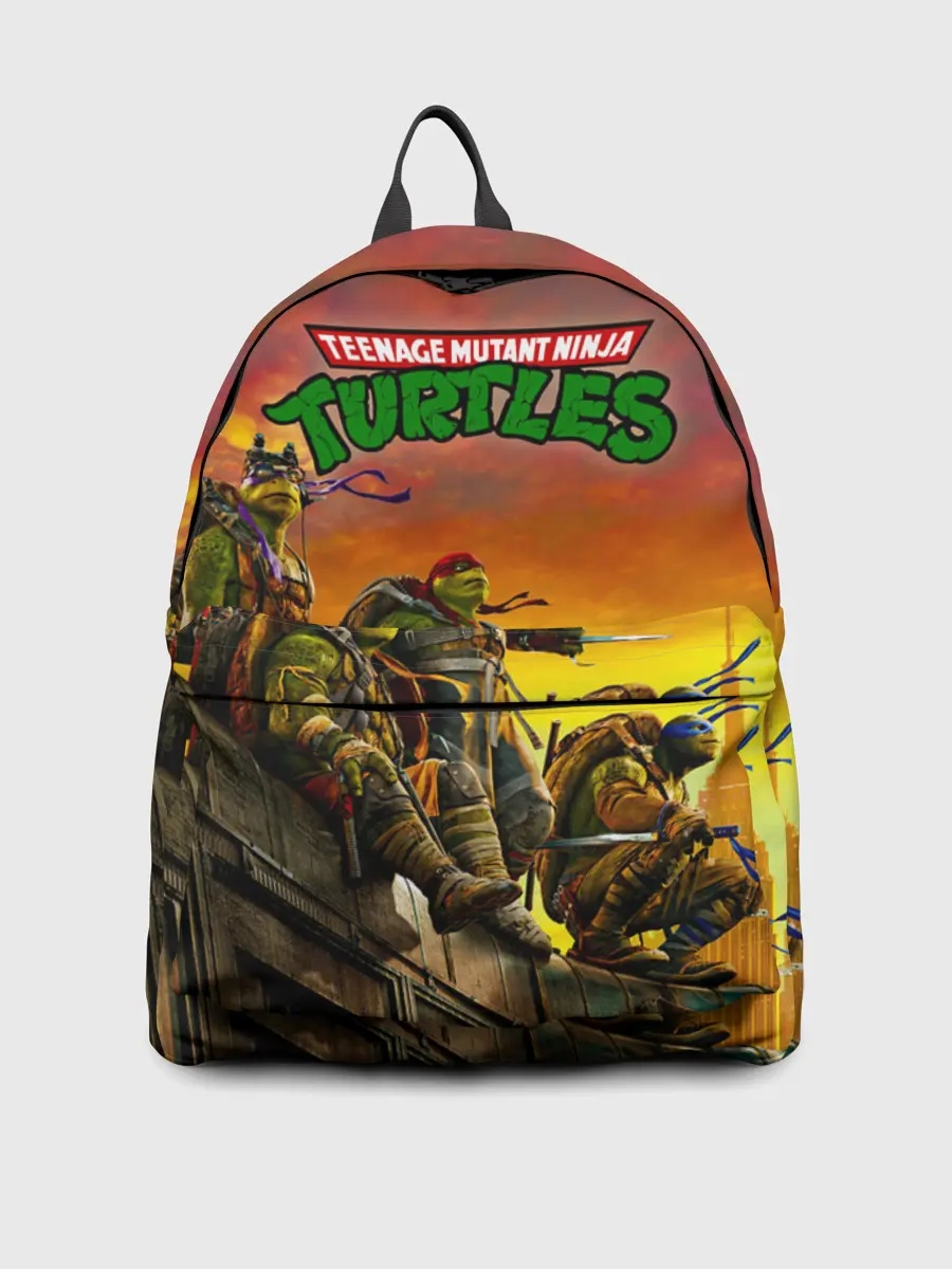 Рюкзак джинсовый / Черепашки - ниндзя