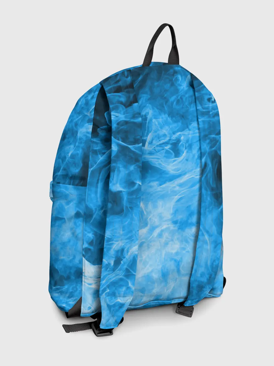 Рюкзак джинсовый / ОГОНЬ BLUE