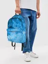 Рюкзак джинсовый / ОГОНЬ BLUE
