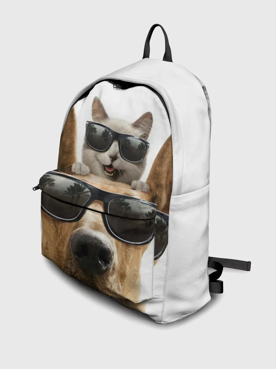 Рюкзак джинсовый / Блатные животные.