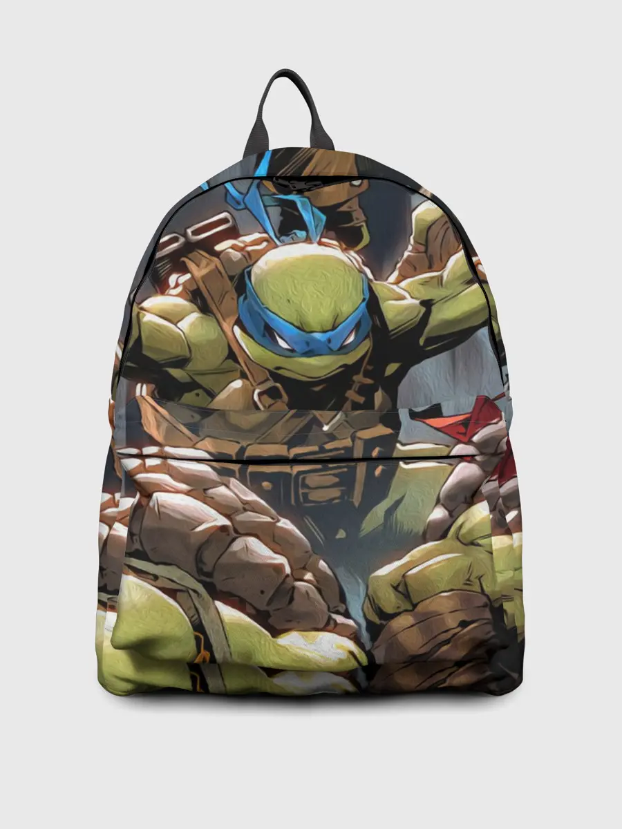 Рюкзак джинсовый / ЧЕРЕПАШКИ