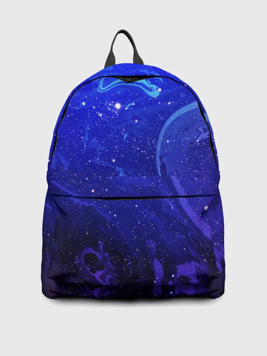 Рюкзак джинсовый / СИНИЙ КОСМОС