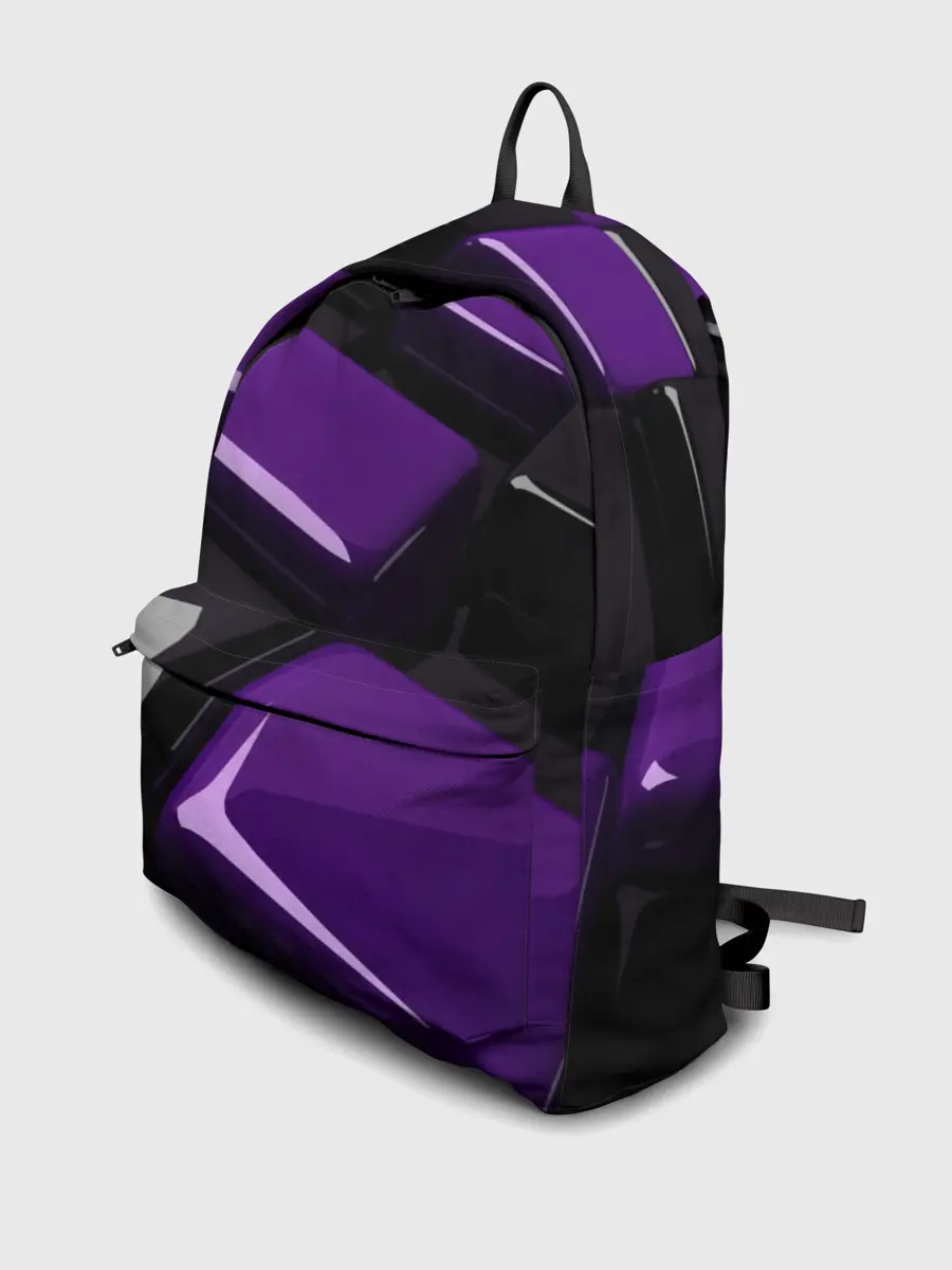 Рюкзак джинсовый / НЕОНОВАЯ ГЕОМЕТРИЯ