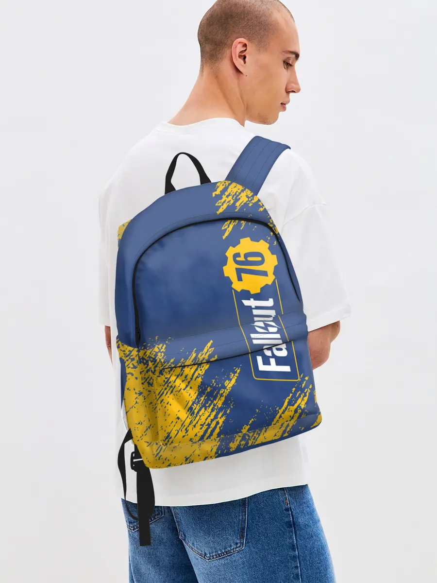 Рюкзак джинсовый / FALLOUT_76.