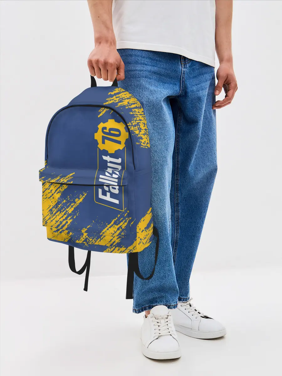 Рюкзак джинсовый / FALLOUT_76.