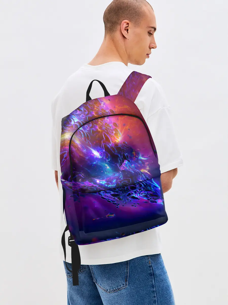 Рюкзак джинсовый / SPACE ABSTRACT