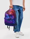 Рюкзак джинсовый / SPACE ABSTRACT