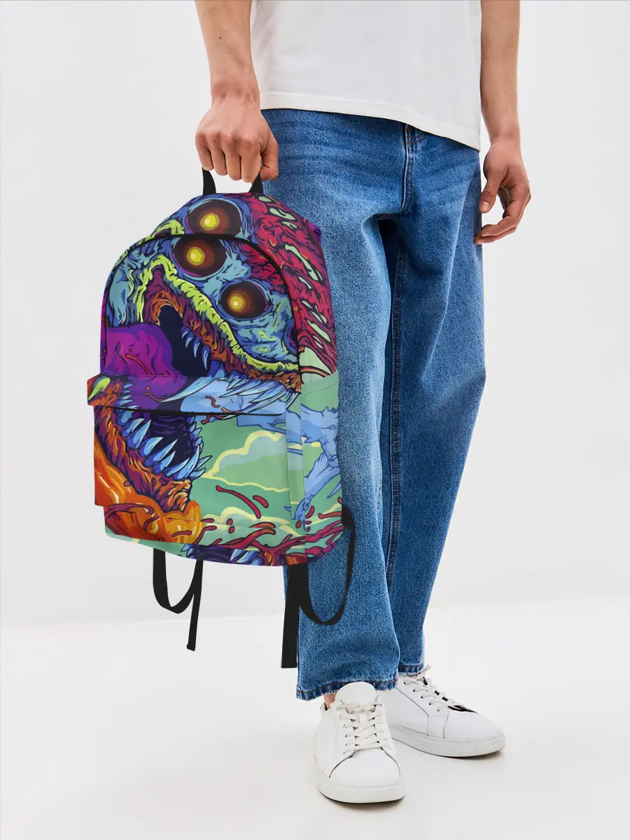 Рюкзак джинсовый / CS GO HYPERBEAST | КС ГО ХАЙПЕРБИСТ