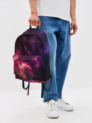 Рюкзак джинсовый / КОСМОС