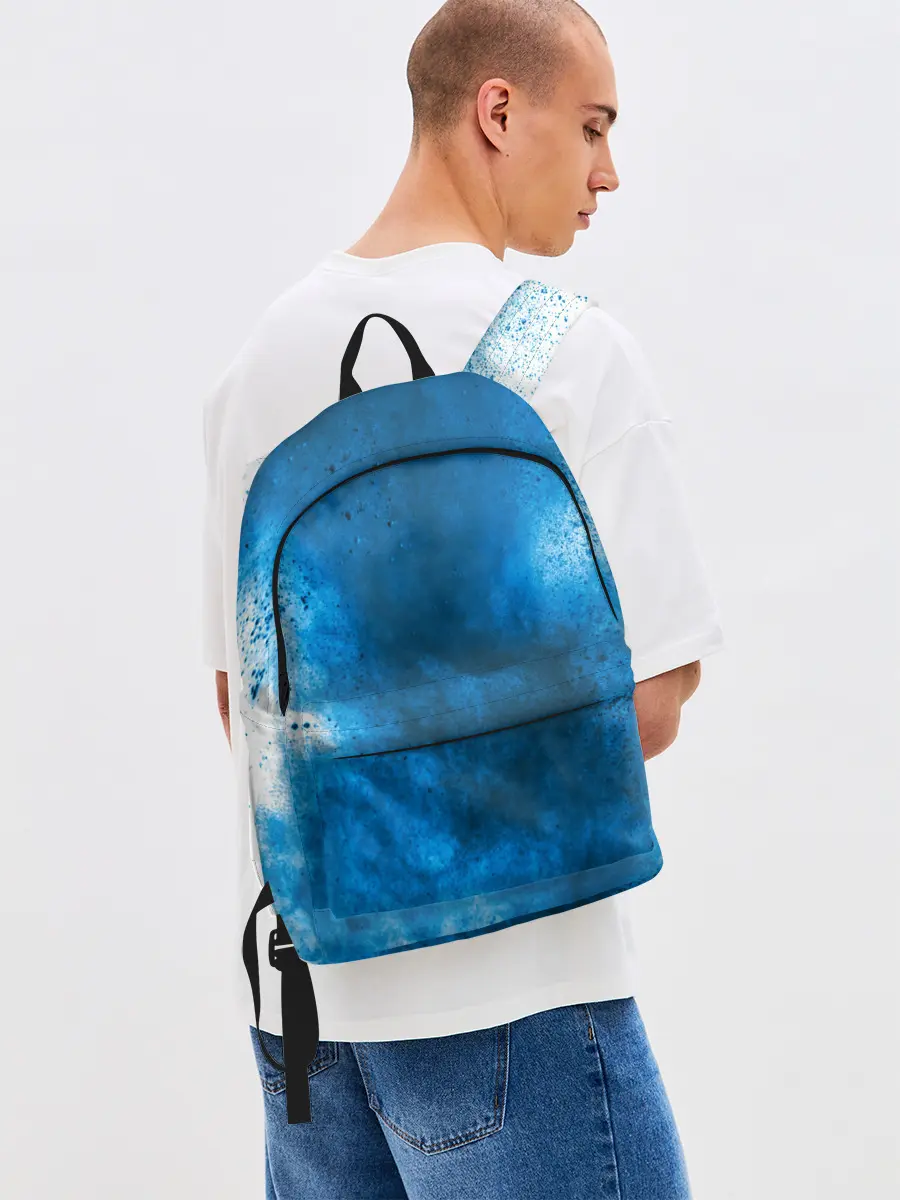 Рюкзак джинсовый / СИНИЙ ДЫМ